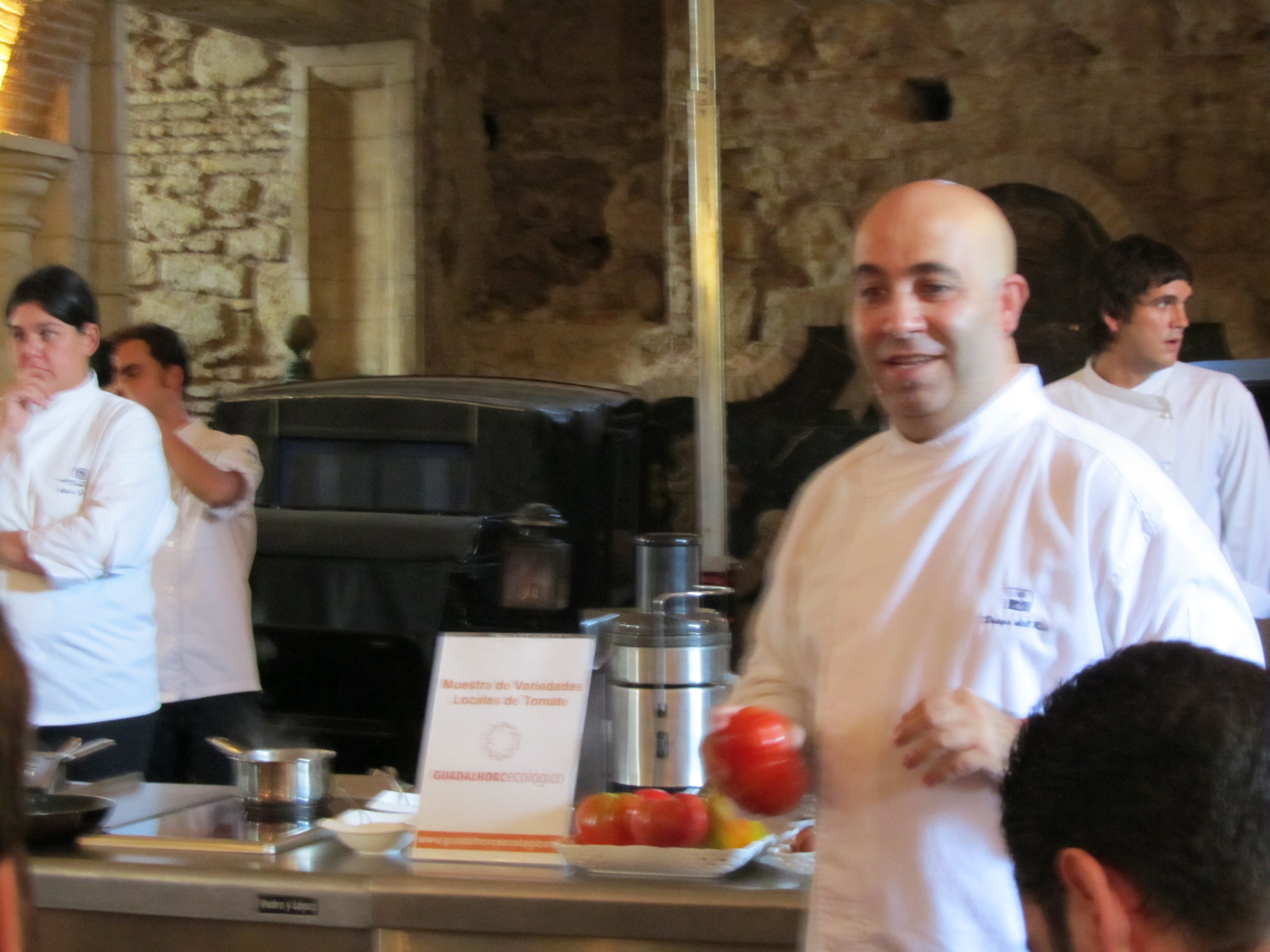 La alta cocina andaluza disfruta de la variedad de tomates del Guadalhorce