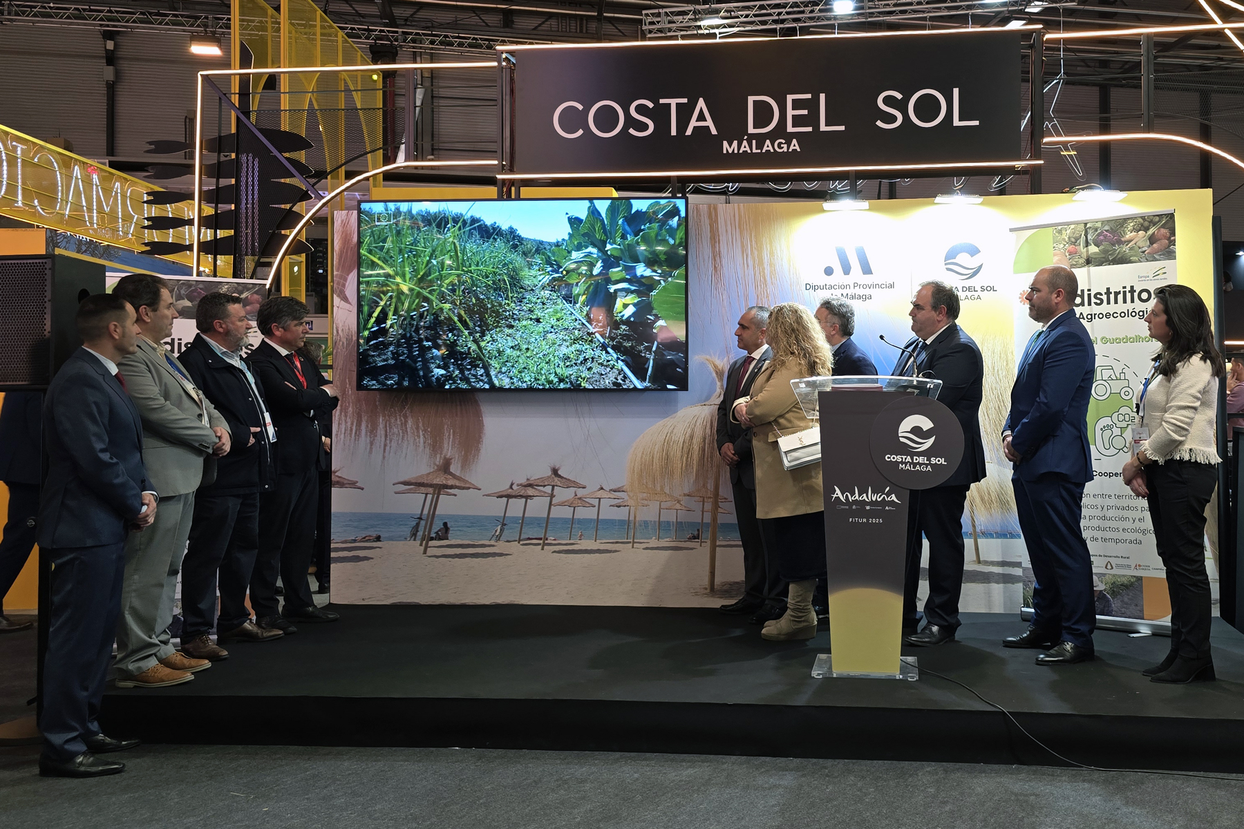  Presentacin vdeo promocional Biodistrito. Sostenibilidad e innovacin en el turismo andaluz en FITUR