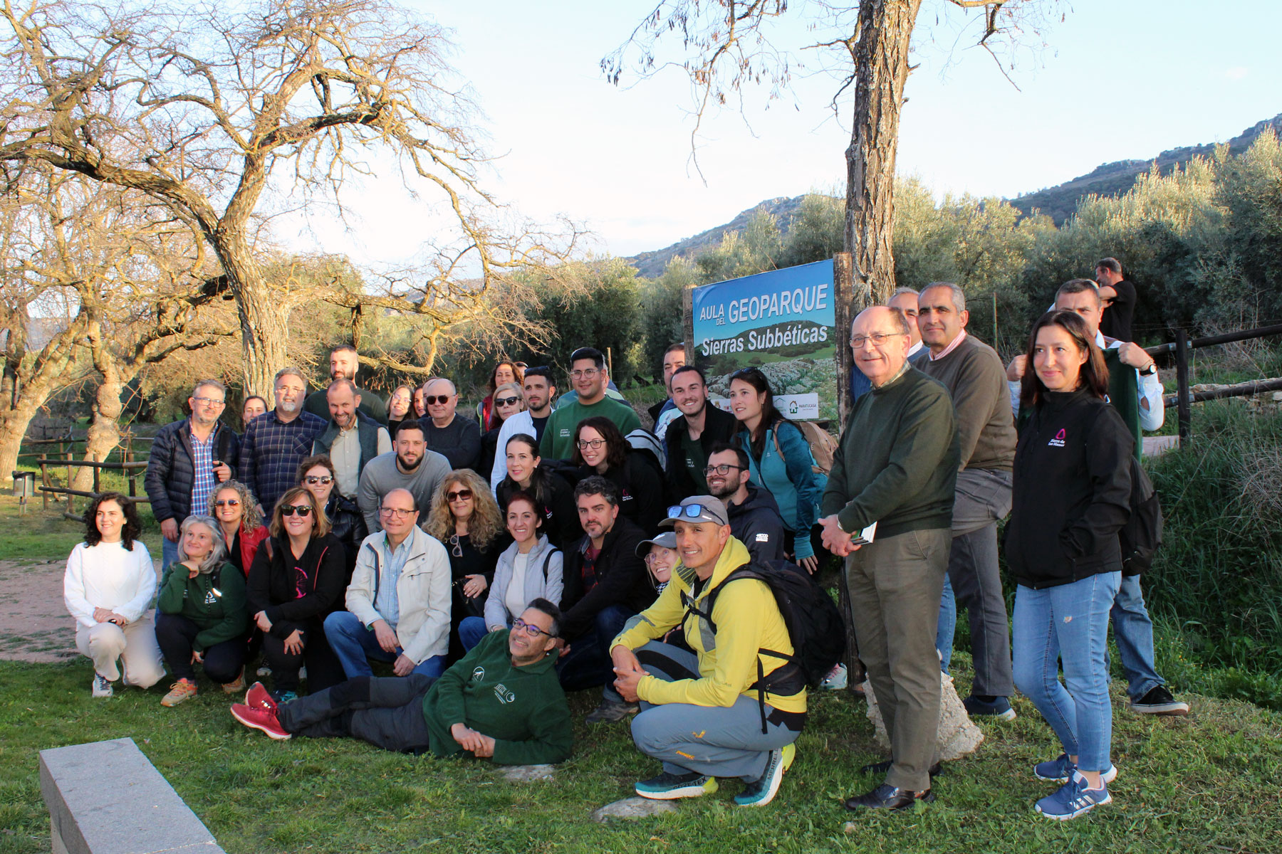 Visita al Geoparque de las Sierras Subbticas