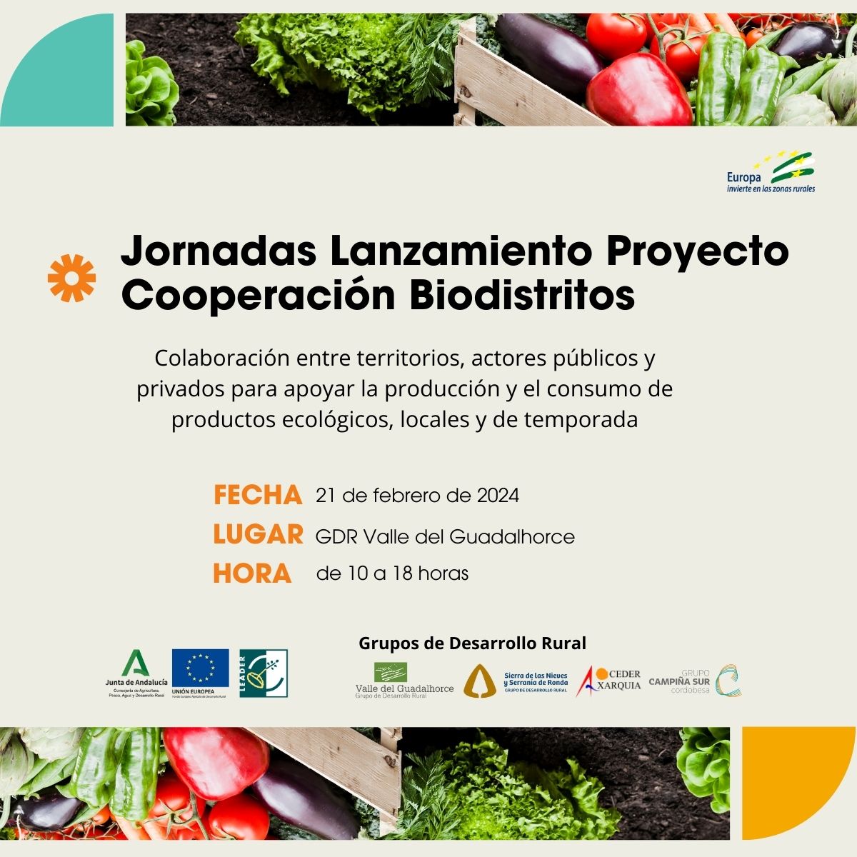 Jornadas Lanzamiento Proyecto Cooperación Biodistritos 