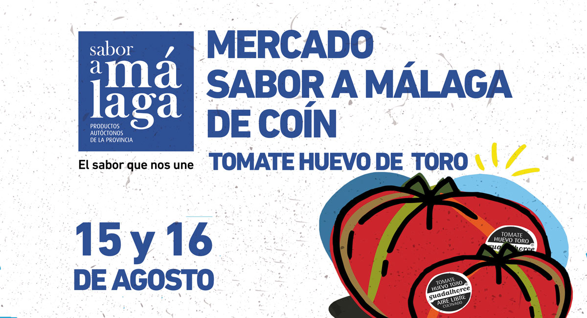 Mercado sabor a Malaga Tomate huevo de Toro